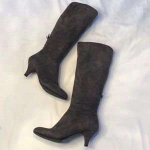 Naturalizer boots with back lace